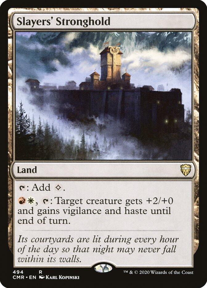 Slayers' Stronghold 494 Commander Legends MTG R NM