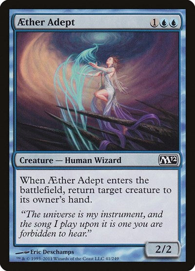 Aether Adept - Magic 2012 (M12) (#41, Common) - Near Mint
