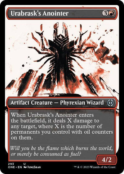 Urabrasks Anointer Showcase - Phyrexia: All Will Be One (#293, Uncommon) - Near Mint