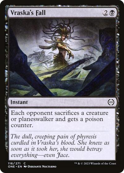 Vraskas Fall - Phyrexia: All Will Be One (#116, Common) - Near Mint