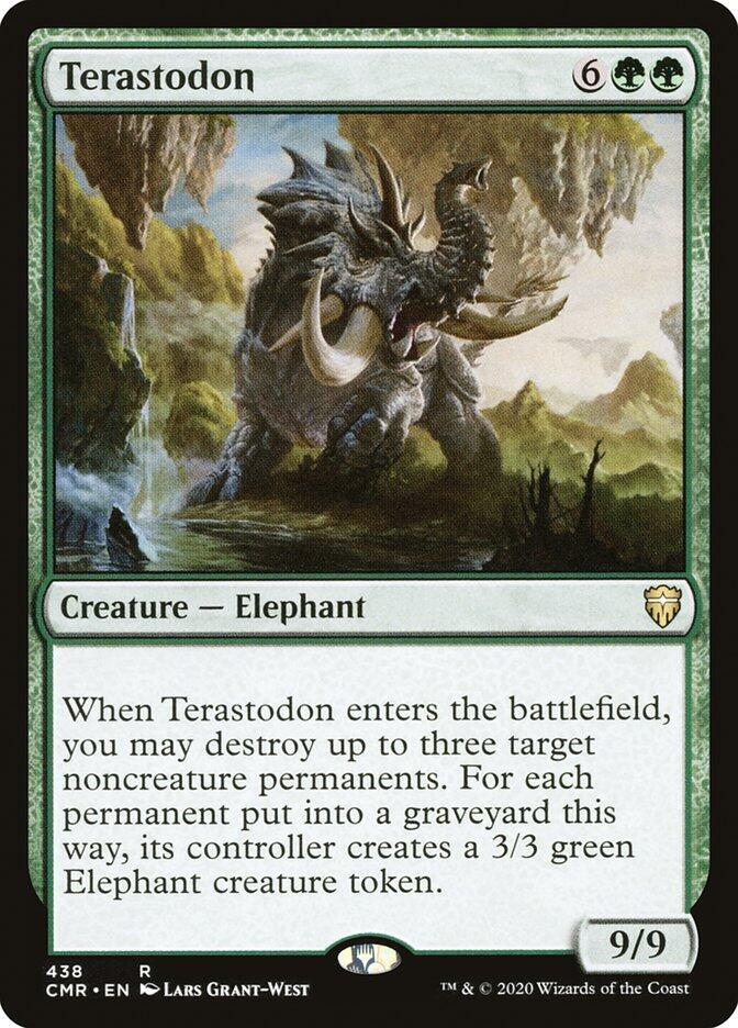 Terastodon 438 Commander Legends MTG R NM