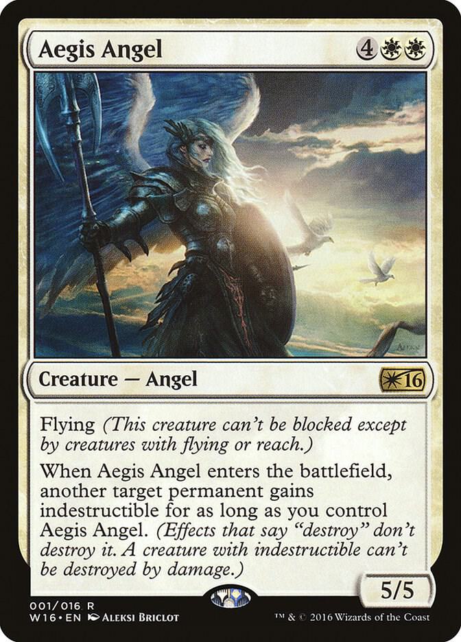Aegis Angel 1 Welcome Deck 2016 MTG R NM