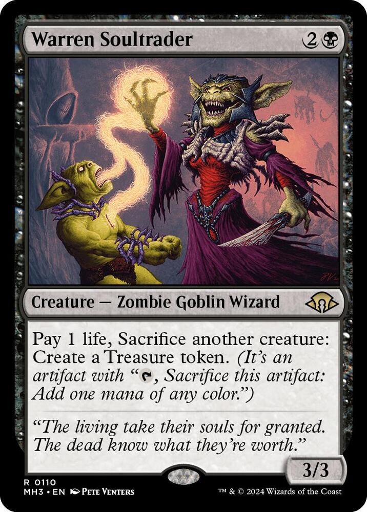 Warren Soultrader 110 Modern Horizons 3 MTG R NM