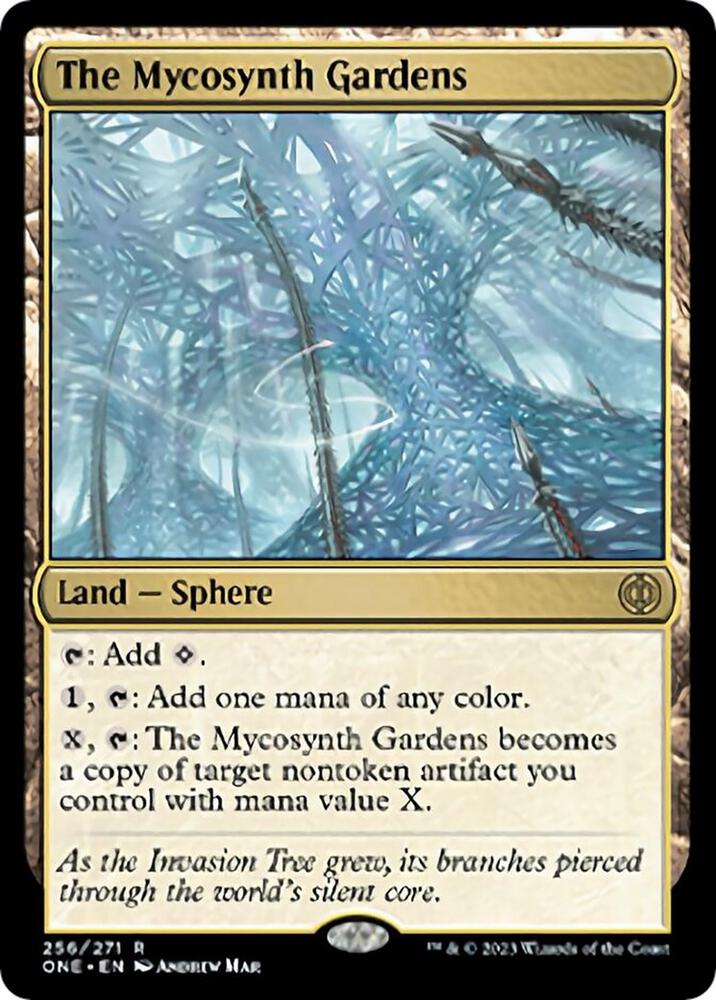 The Mycosynth Gardens 256 Phyrexia: All Will Be One MTG R NM