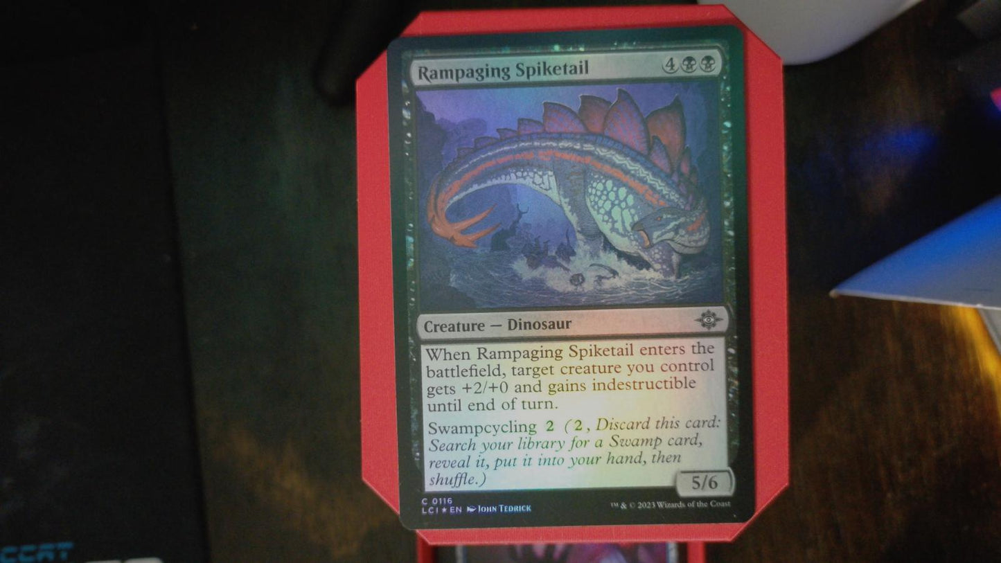 Rampaging Spiketail 116 The Lost Caverns of Ixalan MTG C Foil NM