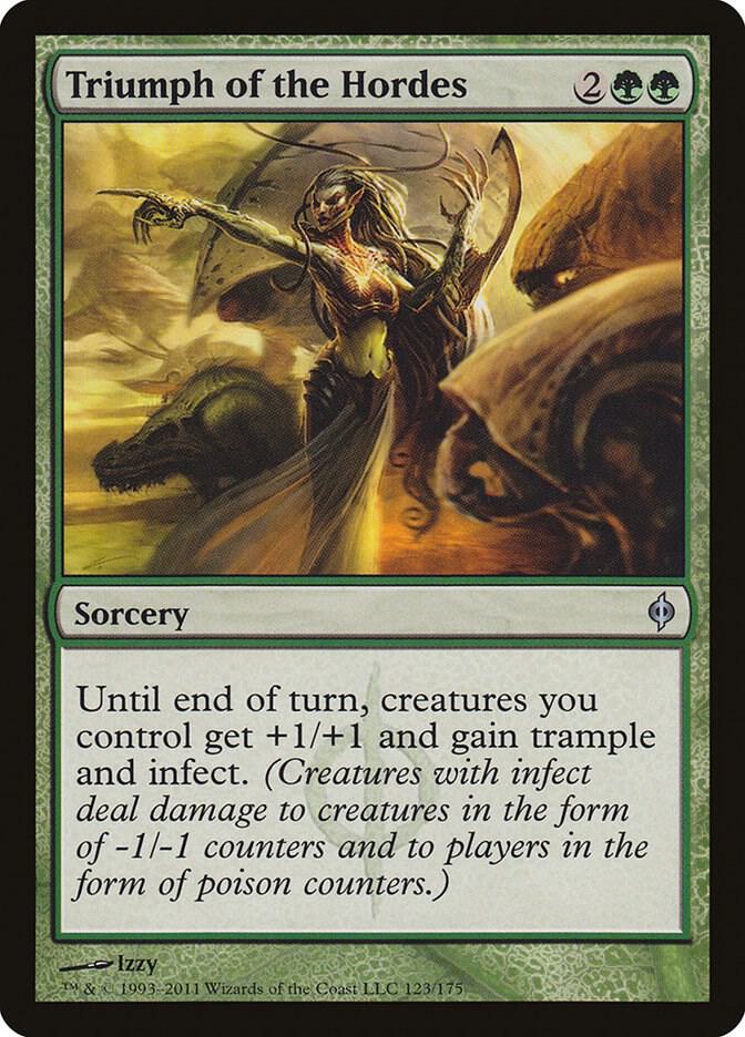 Triumph of the Hordes 123 New Phyrexia MTG UC LP