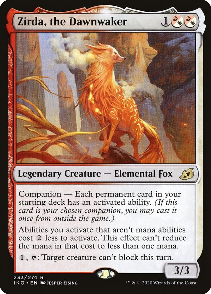 Zirda, the Dawnwaker 233 Ikoria: Lair of Behemoths MTG R NM