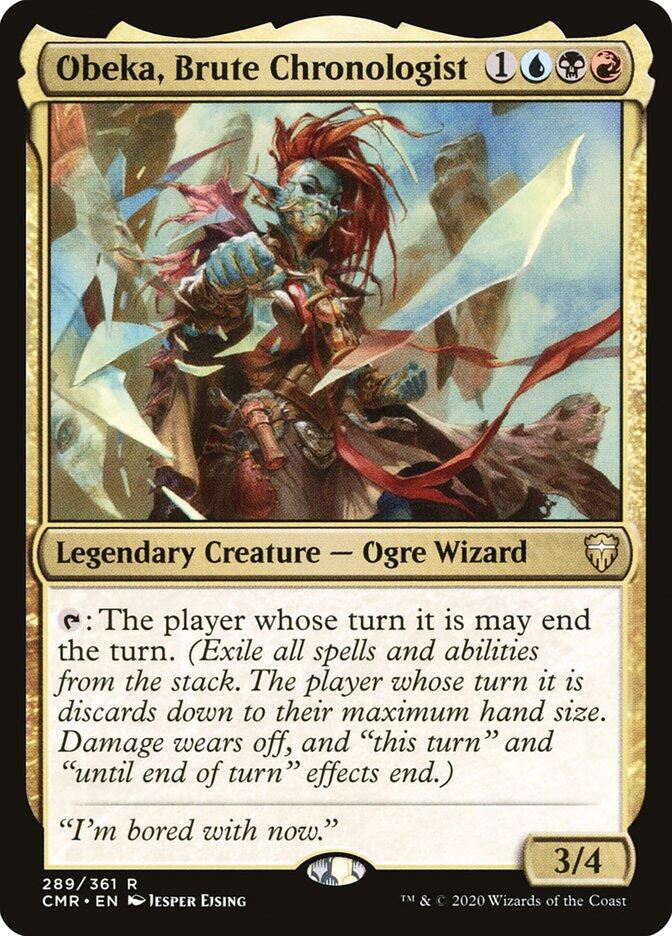 Obeka, Brute Chronologist 289 Commander Legends MTG R NM