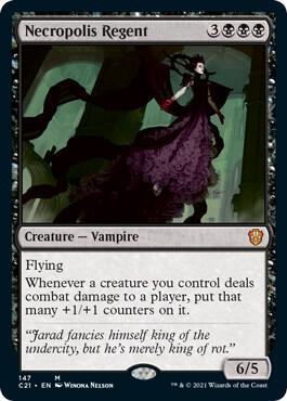 Necropolis Regent 147 Commander 2021 MTG Mythic NM