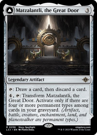 Matzalantli the Great Door - The Lost Caverns of Ixalan (#256, Rare) - Near Mint