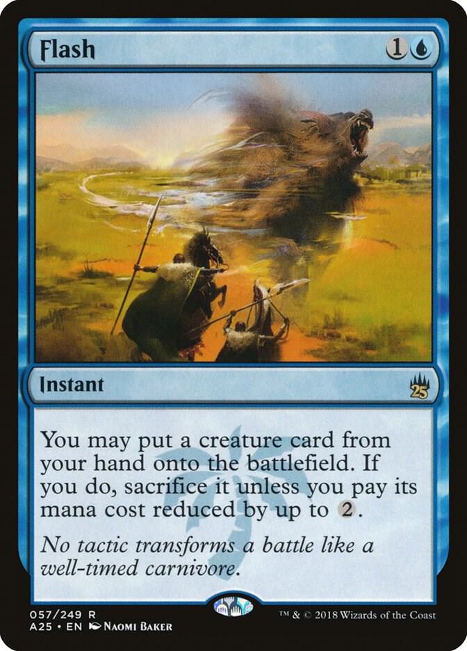 Flash 57 Masters 25 MTG R NM