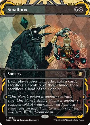 Smallpox 33 Secrets of Strixhaven: Mystical Archive MTG R NM