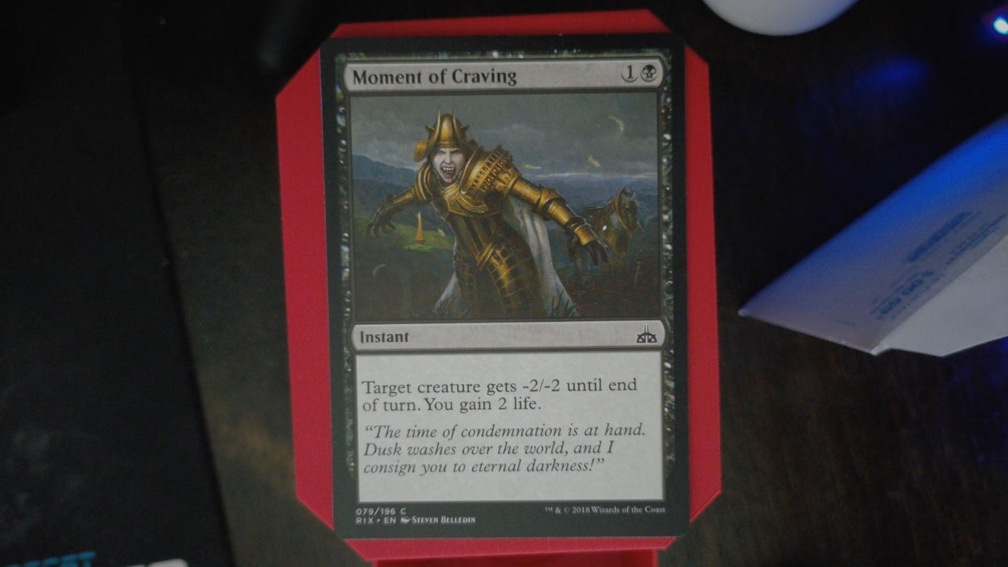 Moment of Craving 79 Rivals of Ixalan MTG C LP