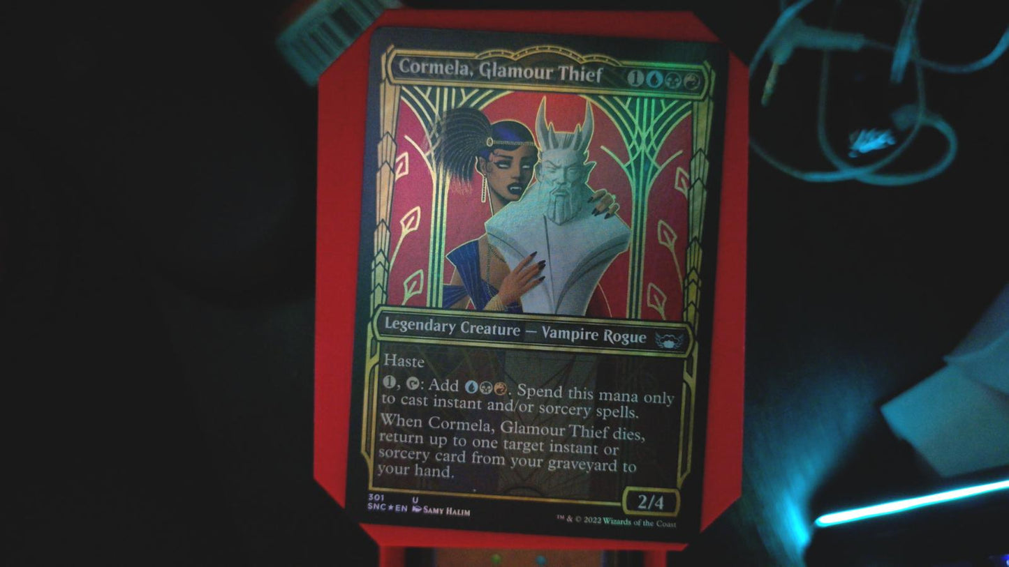 Cormela, Glamour Thief (Showcase) 301 Streets of New Capenna MTG UC Foil NM