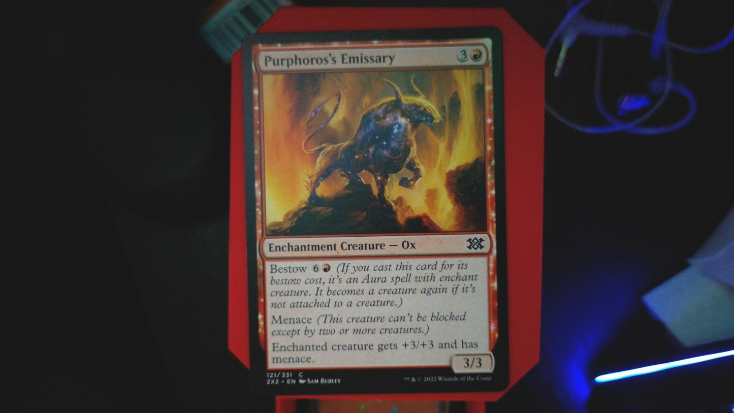 Purphoros's Emissary 121 Double Masters 2022 MTG C NM