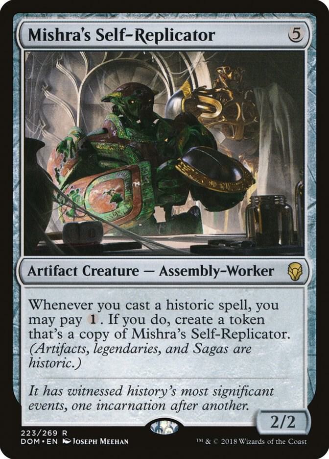 Mishra's Self-Replicator 223 Dominaria MTG R NM