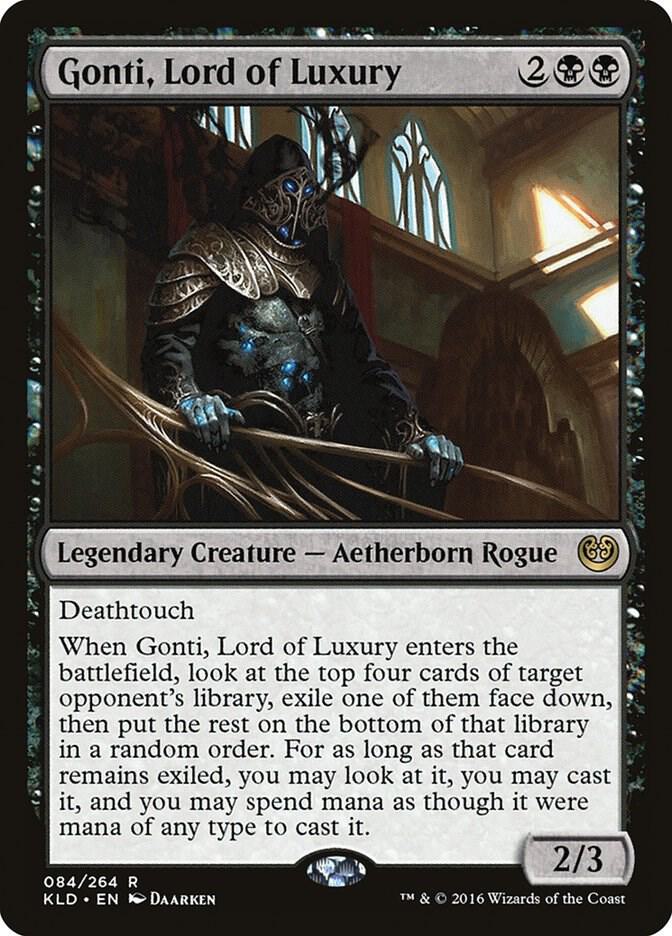 Gonti, Lord of Luxury 84 Kaladesh MTG R NM