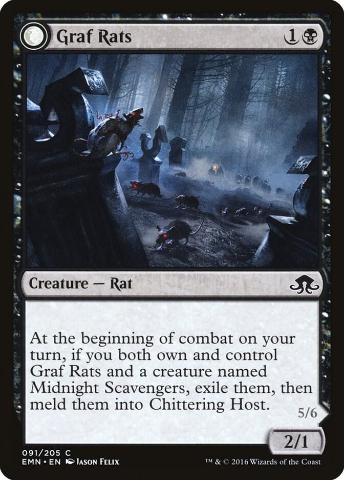 Graf Rats 91 Eldritch Moon MTG C NM
