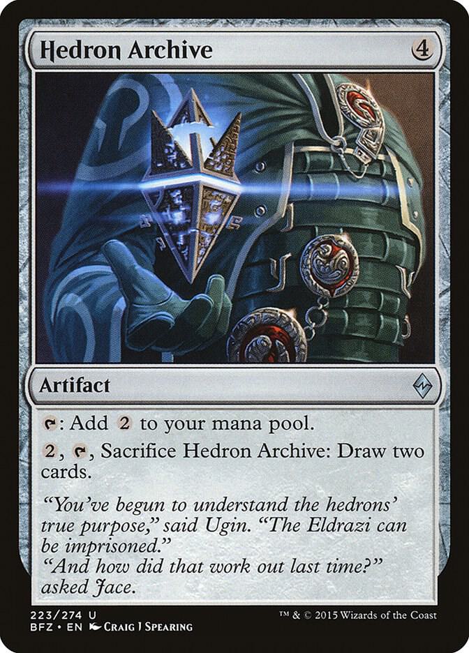Hedron Archive 223 Battle for Zendikar MTG UC NM