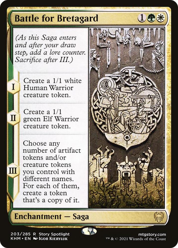 Battle for Bretagard 203 Kaldheim MTG R NM