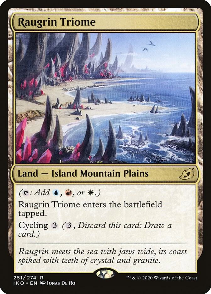 Raugrin Triome 251 Ikoria: Lair of Behemoths MTG R NM