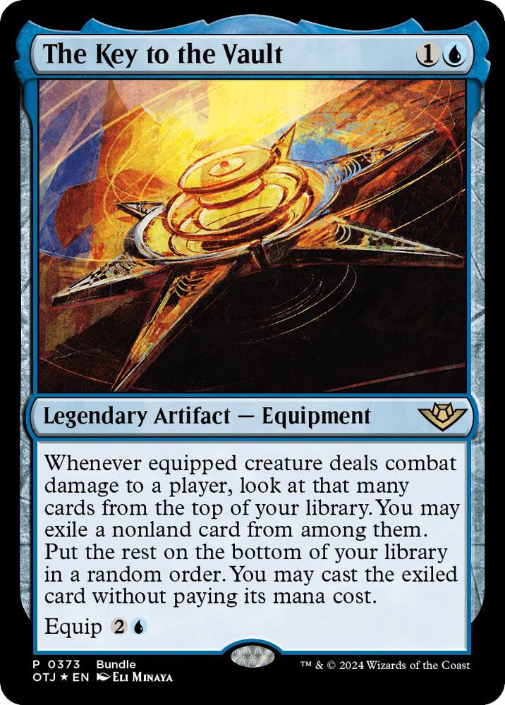 The Key to the Vault OTJ Bundle 373 Unique and Miscellaneous Promos MTG Foil NM