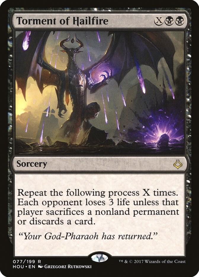 Torment of Hailfire 77 Hour of Devastation MTG R NM