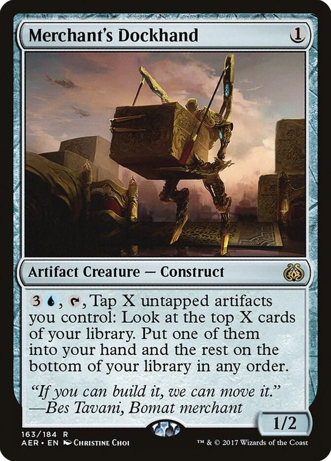 Merchant's Dockhand 163 Aether Revolt MTG R NM