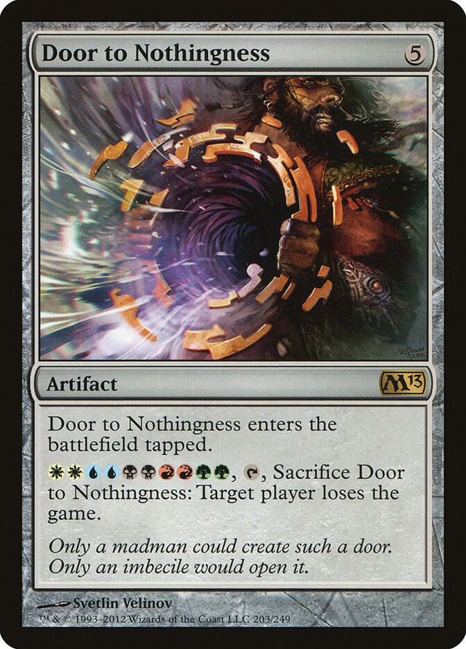 Door to Nothingness 203 Magic 2013 (M13) MTG R LP