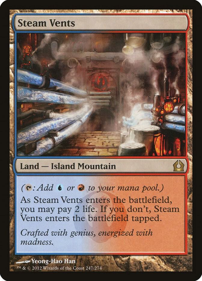 Steam Vents 247 Return to Ravnica MTG R LP
