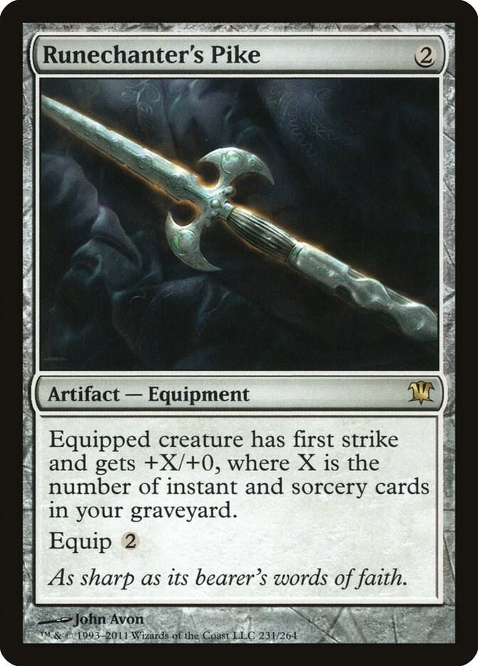 Runechanter's Pike 231 Innistrad MTG R NM