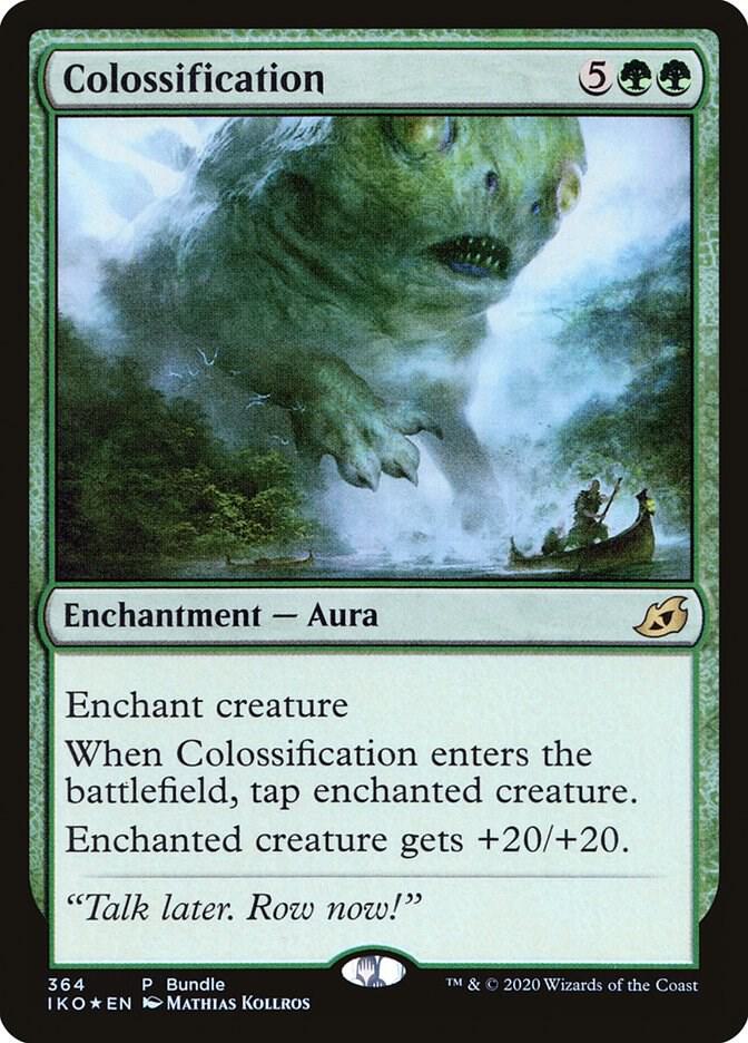 Colossification (IKO Bundle) 364 Unique and Miscellaneous Promos MTG P Foil NM