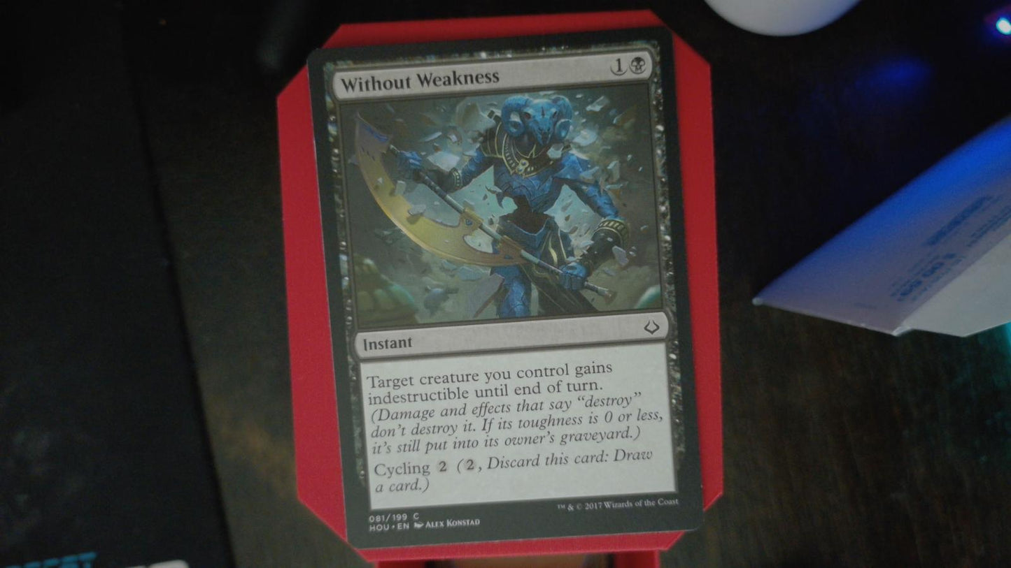 Without Weakness 81 Hour of Devastation MTG C LP
