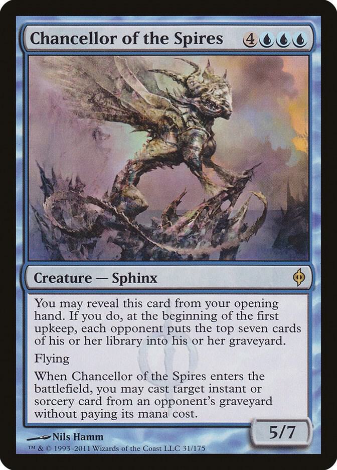 Chancellor of the Spires 31 New Phyrexia MTG R LP