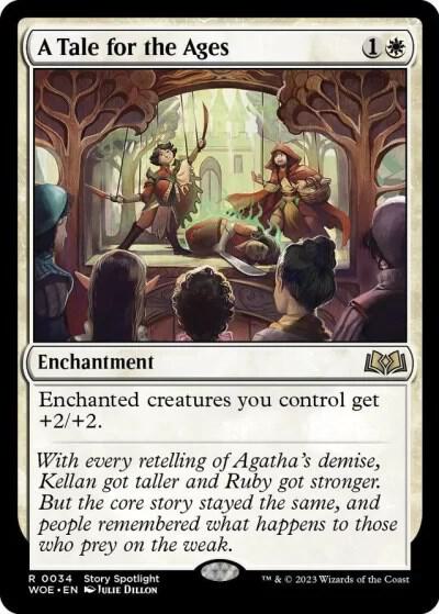 A Tale for the Ages 34 Wilds of Eldraine MTG R NM