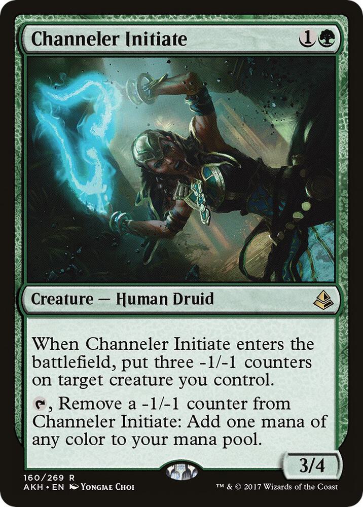Channeler Initiate 160 Amonkhet MTG R NM