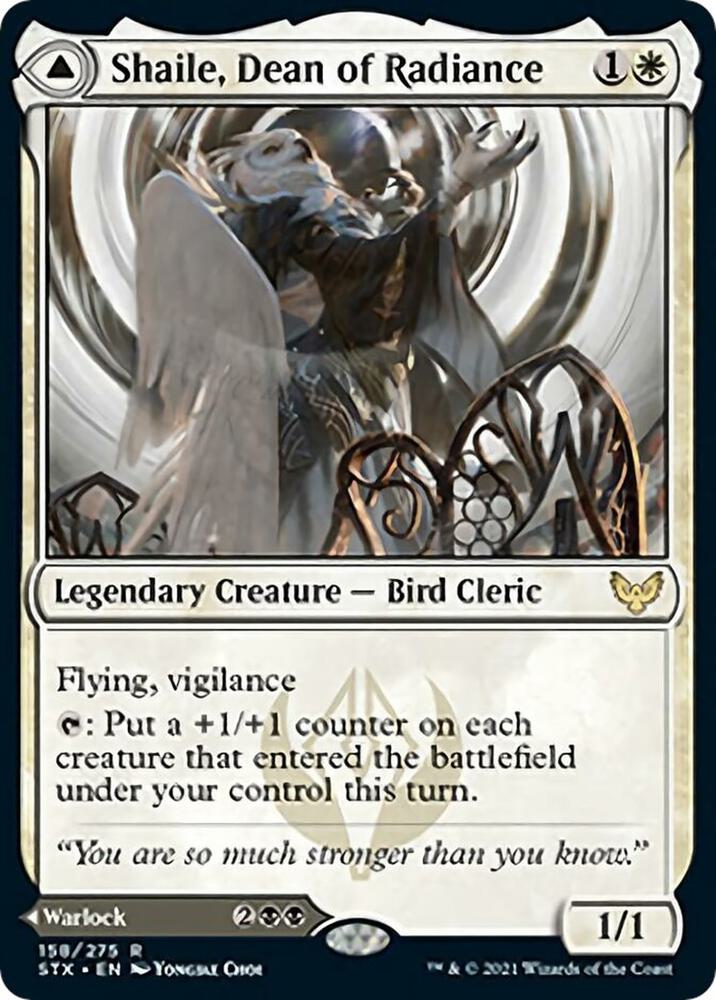 Shaile, Dean of Radiance 158 Strixhaven: School of Mages MTG R Foil NM