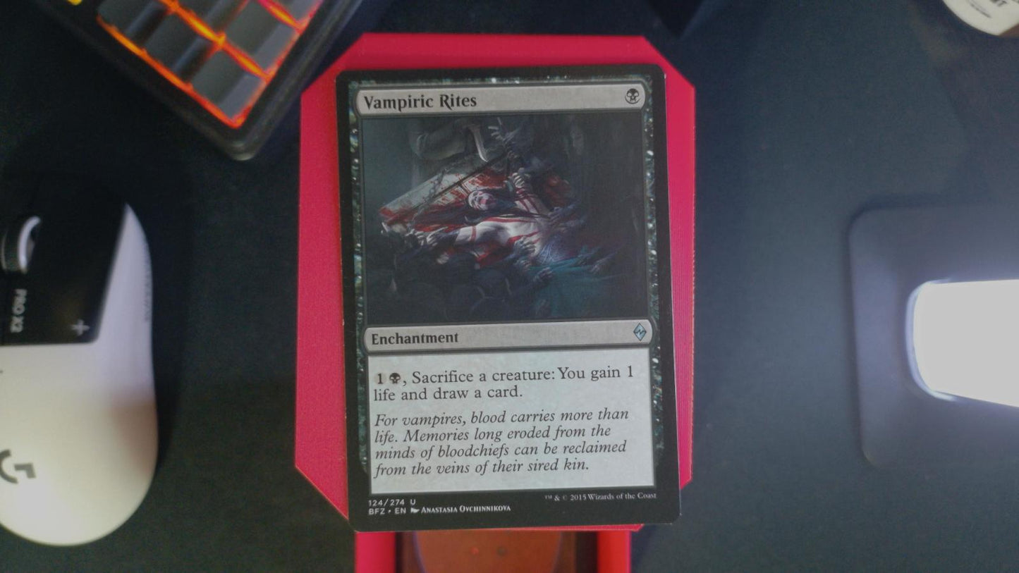 Vampiric Rites 124 Battle for Zendikar MTG UC LP