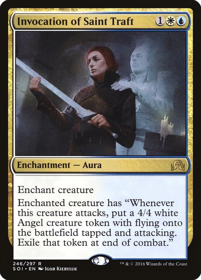 Invocation of Saint Traft 246 Shadows over Innistrad MTG R NM