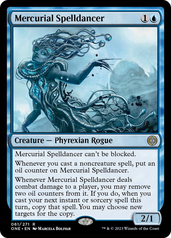 Mercurial Spelldancer 61 Phyrexia: All Will Be One MTG R NM