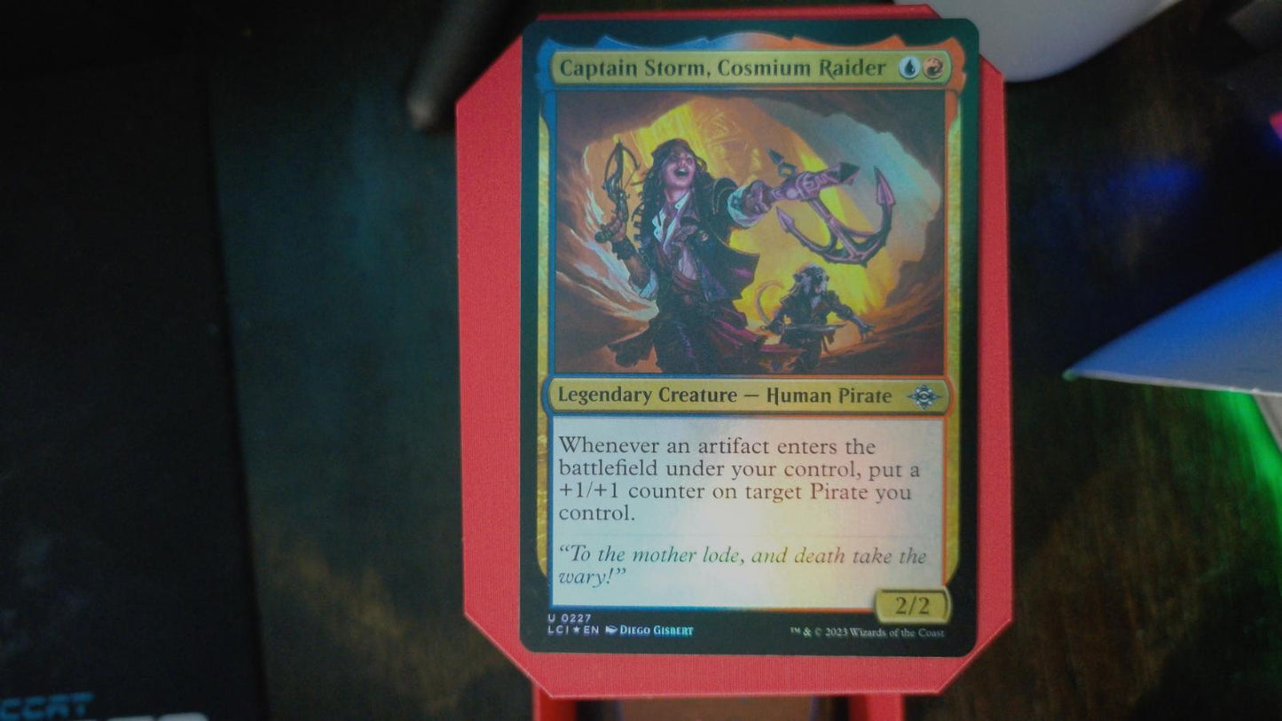 Captain Storm, Cosmium Raider 227 The Lost Caverns of Ixalan MTG UC Foil NM