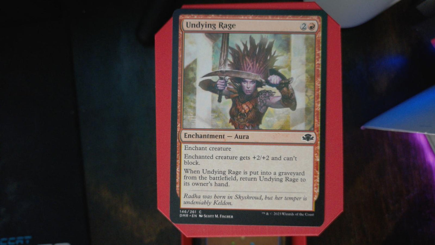 Undying Rage 146 Dominaria Remastered MTG C NM
