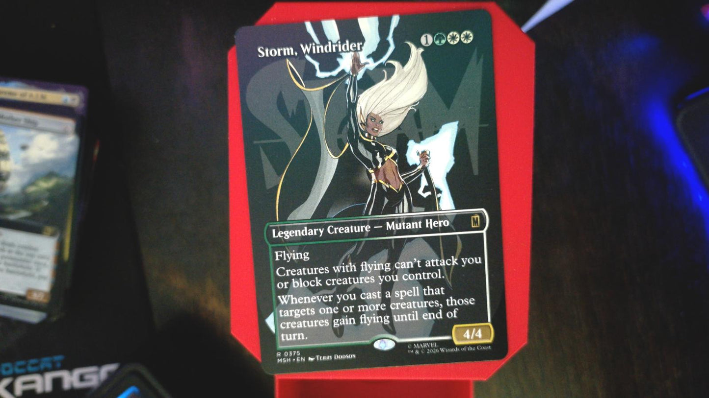 Storm, Windrider (Borderless) 375 Marvel Super Heroes MTG R NM