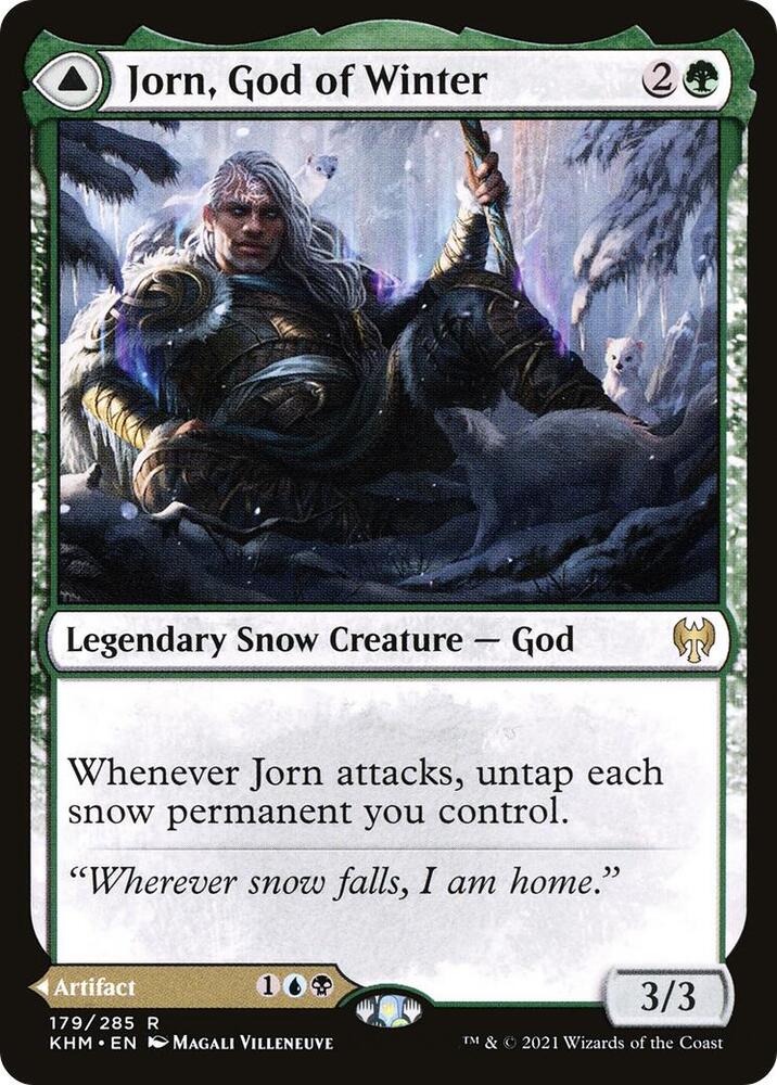 Jorn, God of Winter 179 Kaldheim MTG R NM