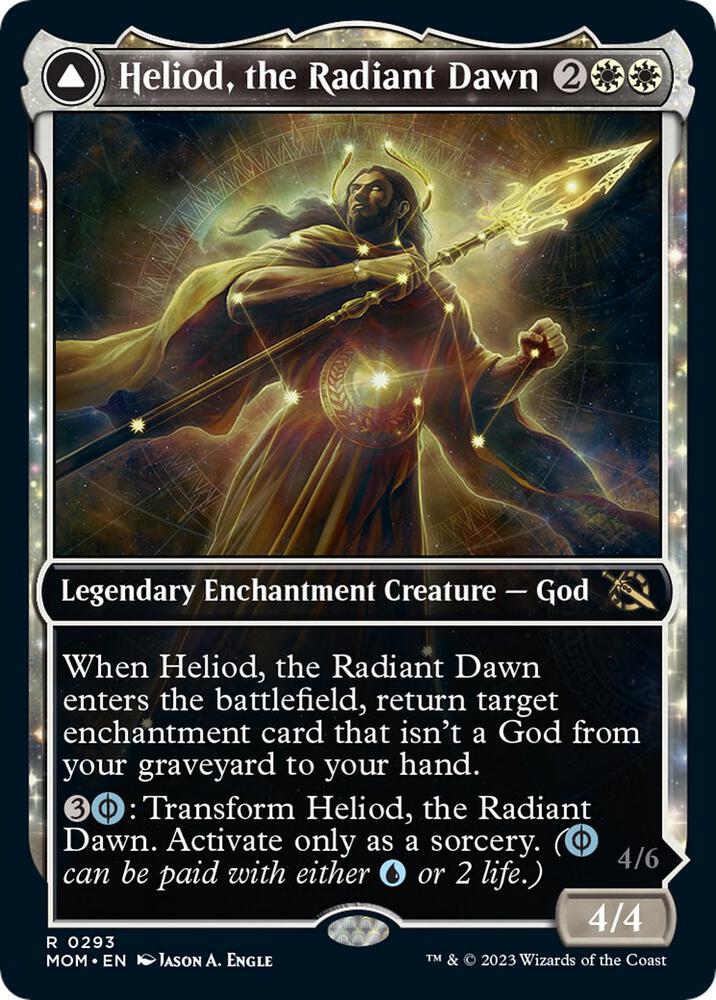 Heliod, the Radiant Dawn (Showcase) 293 March of the Machine MTG R NM