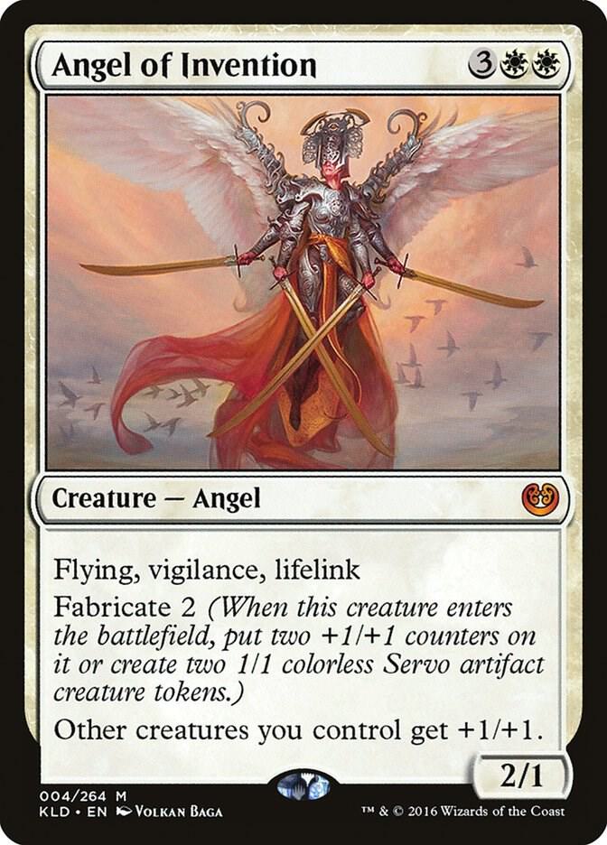 Angel of Invention 4 Kaladesh MTG Mythic NM