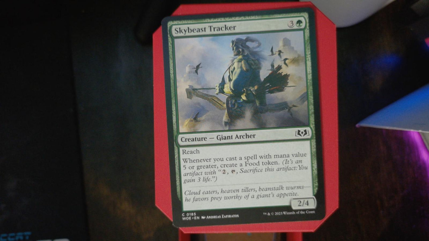 Skybeast Tracker 185 Wilds of Eldraine MTG C NM