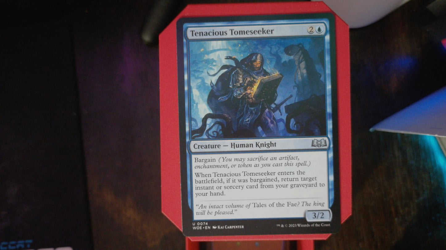 Tenacious Tomeseeker 74 Wilds of Eldraine MTG UC NM