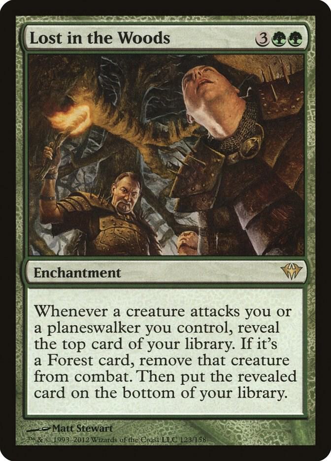 Lost in the Woods 123 Dark Ascension MTG R NM