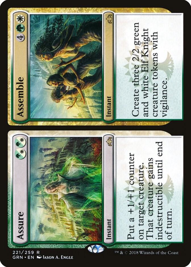 Assure // Assemble 221 Guilds of Ravnica MTG R NM